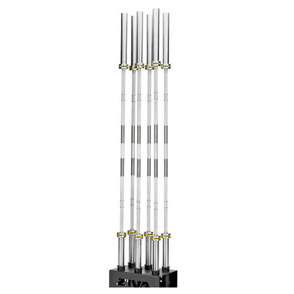 ZIVA Performance Olympic Bar Rack (6 pieces) Ziva